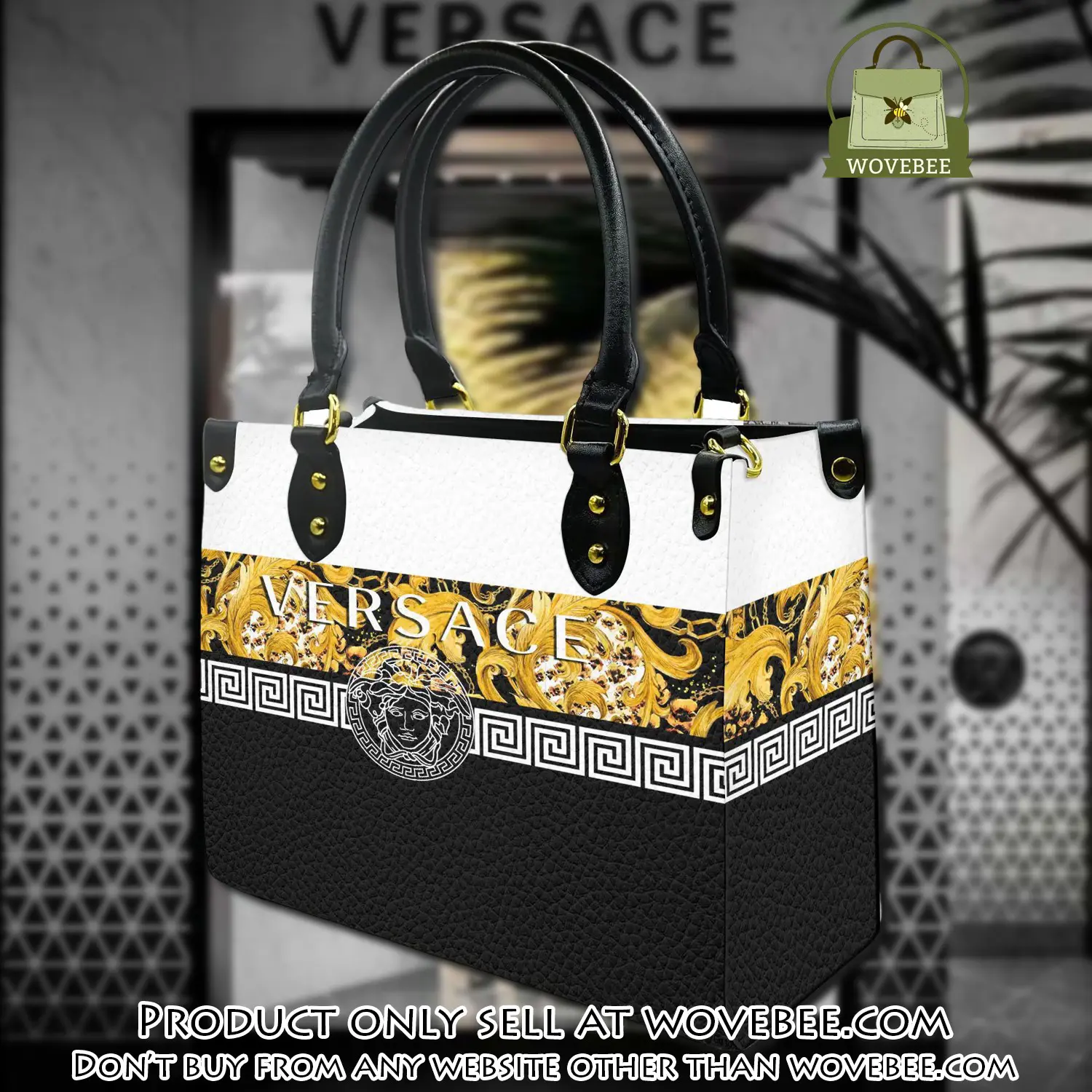 Versace women luxury leather handbag 3d lhb1069 wvb0832141